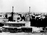 Panoramie d'Alexandrie avec la Colone Pompee